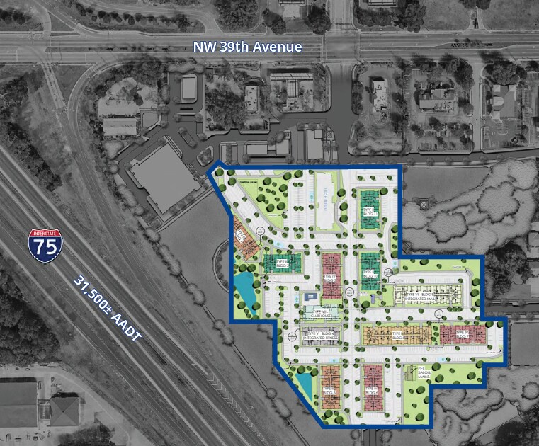 3662 NW 92nd Ct, Gainesville, FL à vendre Photo de l’immeuble– Image 1 sur 5