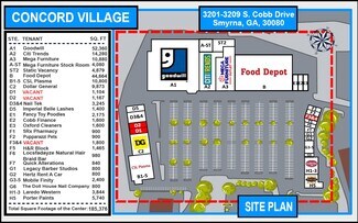 Plus de détails pour 3201-3209 S Cobb Dr, Smyrna, GA - Local commercial à louer
