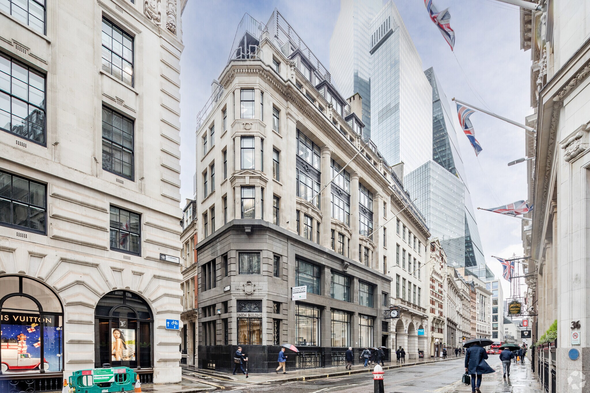 78 Cornhill, Londres à louer Photo de l’immeuble– Image 1 sur 11
