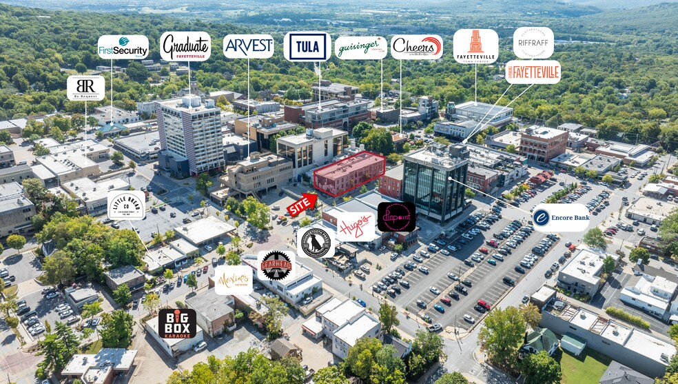 26 W Center St, Fayetteville, AR à louer - Photo de l’immeuble – Image 3 sur 7