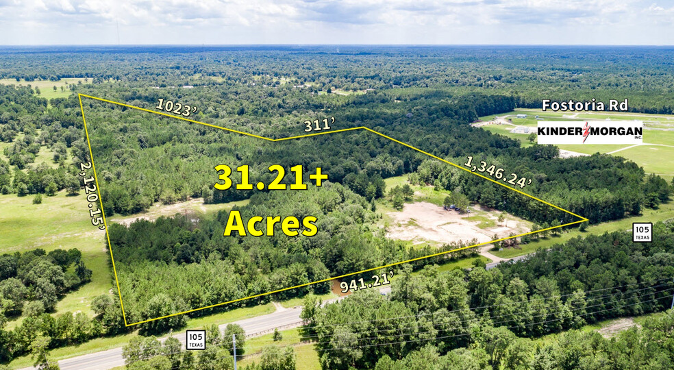 25678 W Hwy 105, Cleveland, TX à vendre - Aérien – Image 1 sur 8