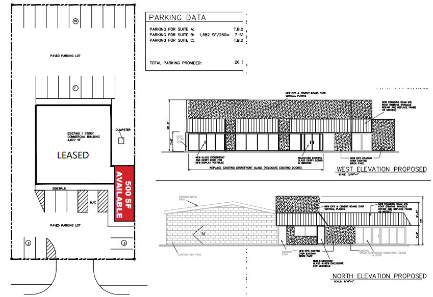 1407 S Goliad St, Rockwall, TX à louer Plan d’étage– Image 1 sur 1