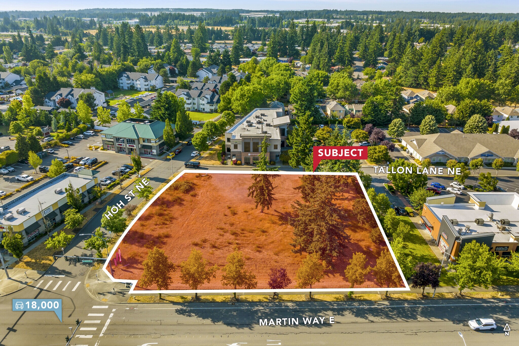 8725 Tallon Ln NE, Lacey, WA à vendre Photo principale– Image 1 sur 12