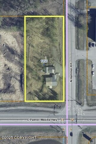 Plus de détails pour 1850 Hemmer Rd, Palmer, AK - Terrain à vendre