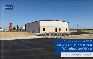 Plus de détails pour 30732 San Diego st, Shafter, CA - Industriel/Logistique à louer