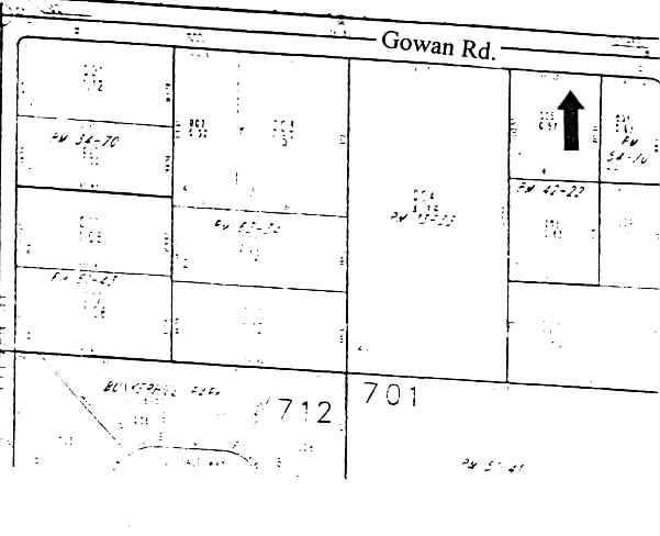 2017 W Gowan Rd, North Las Vegas, NV à louer - Plan cadastral – Image 3 sur 15