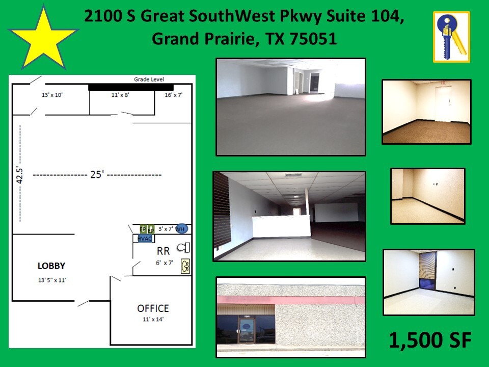 2100 S Great Southwest Pky, Grand Prairie, TX à louer Photo de l’immeuble– Image 1 sur 5