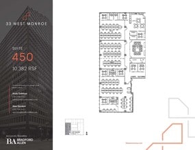 33 W Monroe St, Chicago, IL à louer Plan d’étage– Image 1 sur 4