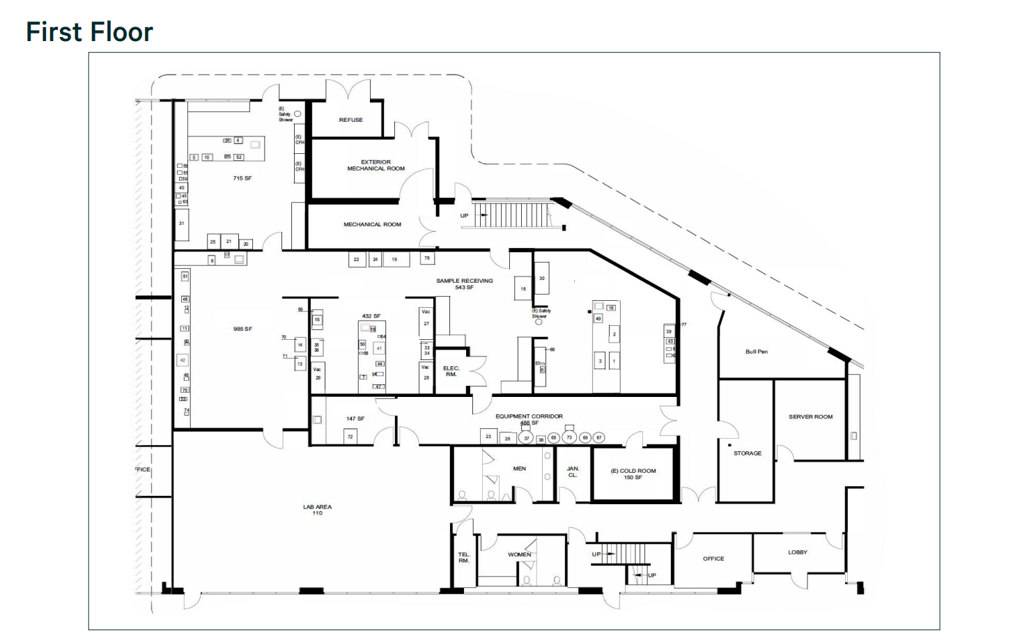 310 Utah Ave, South San Francisco, CA à louer Plan d’étage– Image 1 sur 20
