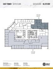 7501 Wisconsin Ave, Bethesda, MD à louer Plan d’étage– Image 2 sur 2