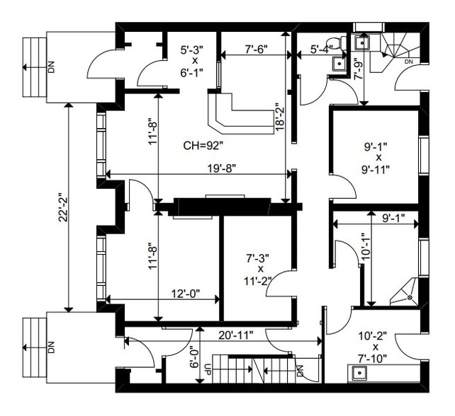 1127-1129 Carling Ave, Ottawa, ON à louer - Plan d’étage – Image 3 sur 5
