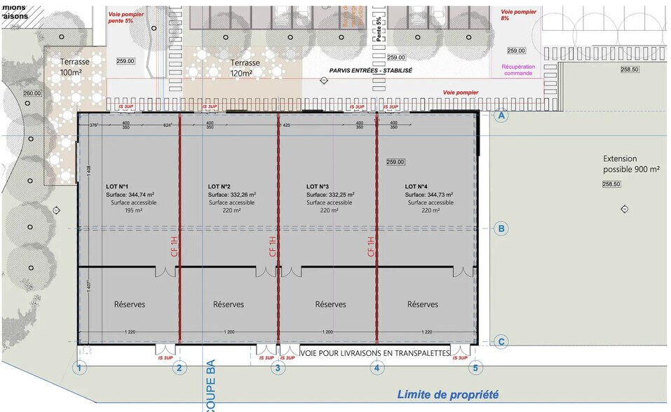 Local commercial dans Digoin à louer - Plan d’étage – Image 3 sur 3