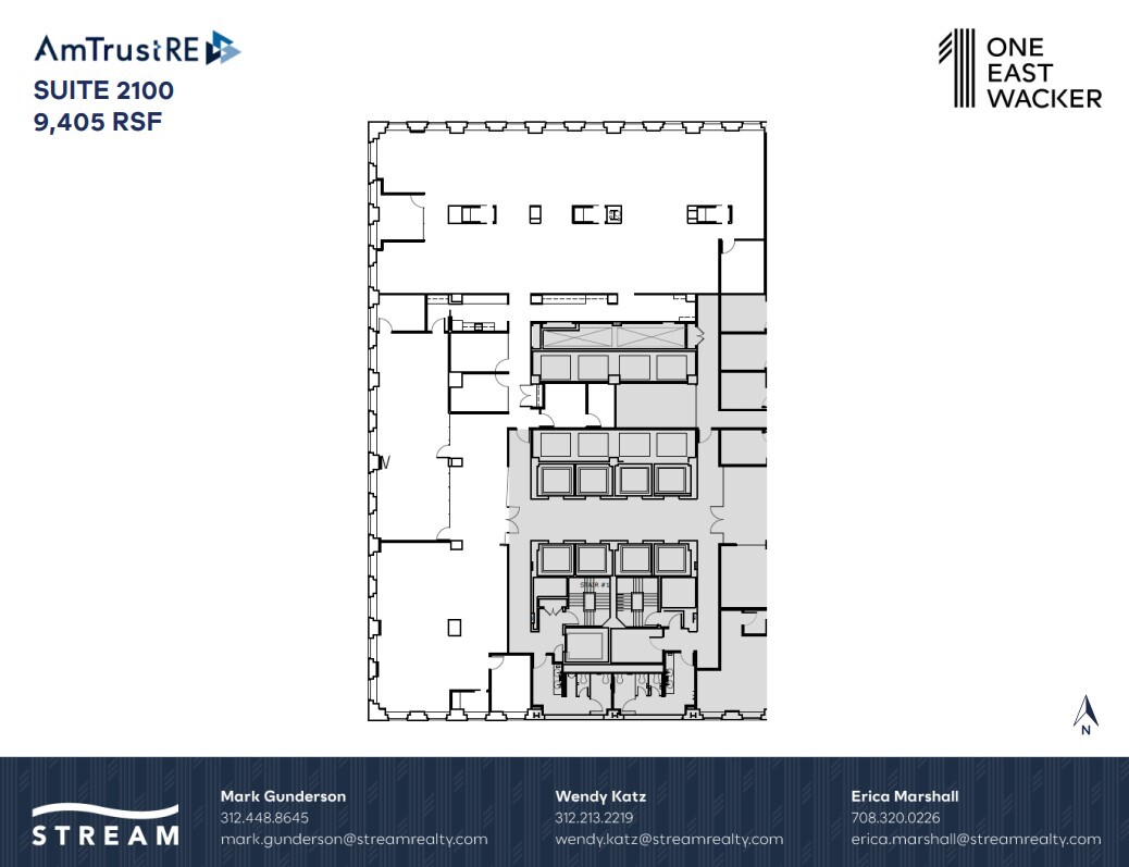 1 E Wacker Dr, Chicago, IL à louer Plan d’étage– Image 1 sur 1