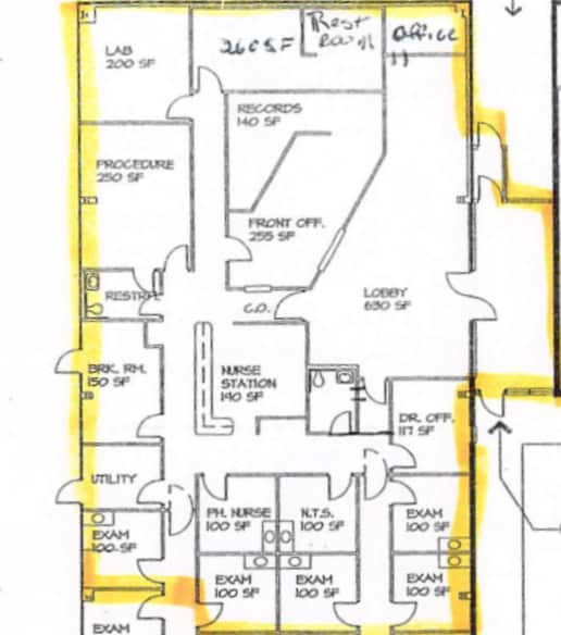 2007 W Franklin St, Evansville, IN à louer Plan d’étage– Image 1 sur 12