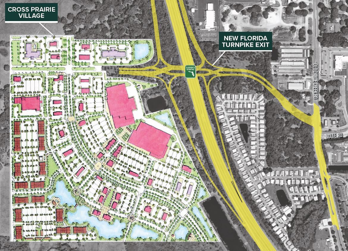 Cross Prairie Village, Saint Cloud, FL à louer Plan de site– Image 1 sur 3