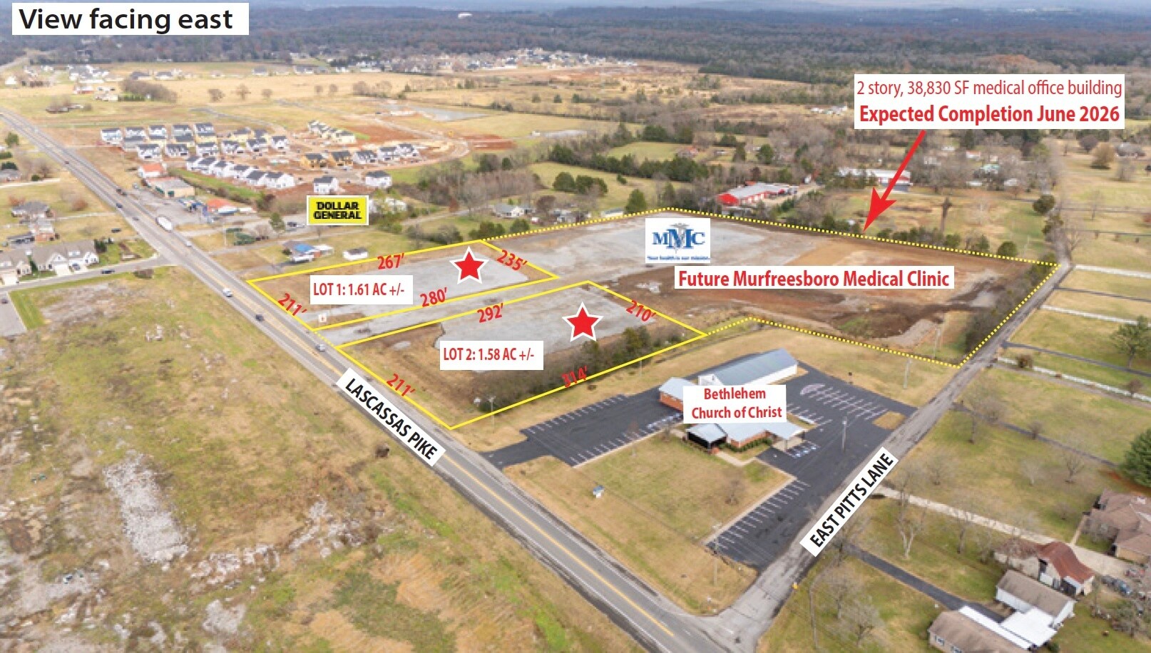 2664 Lascassas Pike, Murfreesboro, TN à vendre Photo principale– Image 1 sur 2