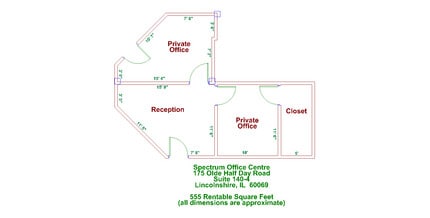 175 Olde Half Day Rd, Lincolnshire, IL à louer Plan d’étage– Image 1 sur 1
