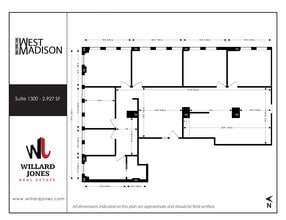 123 W Madison St, Chicago, IL à louer Plan d’étage– Image 1 sur 1
