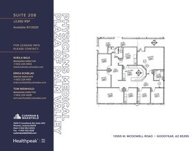 13555 W McDowell Rd, Goodyear, AZ à louer Plan de site– Image 1 sur 1
