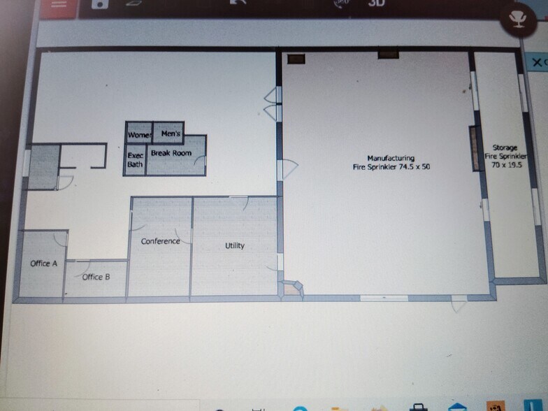 2511 National Dr, Garland, TX à vendre - Plan d’étage – Image 3 sur 26