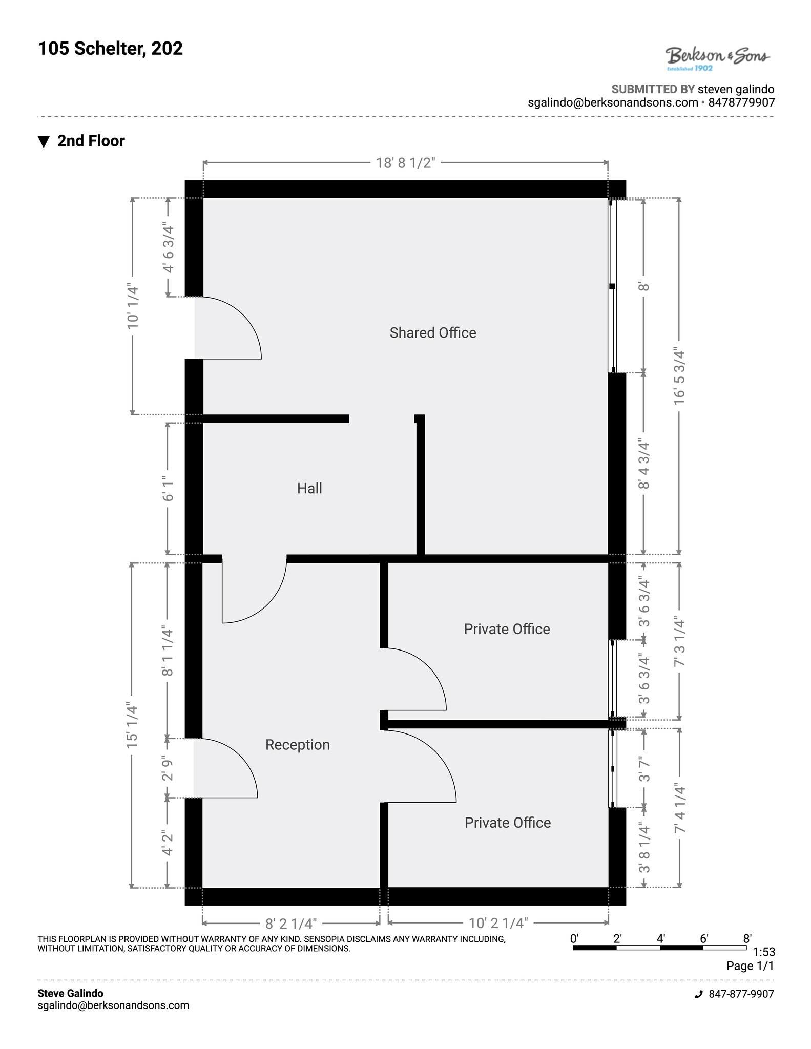 105 Schelter Rd, Lincolnshire, IL à louer Plan de site– Image 1 sur 1