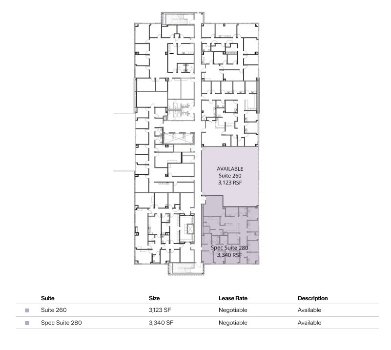 4820 Medical Center Dr, McKinney, TX à louer Plan d’étage– Image 1 sur 1