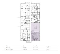 4820 Medical Center Dr, McKinney, TX à louer Plan d’étage– Image 1 sur 1