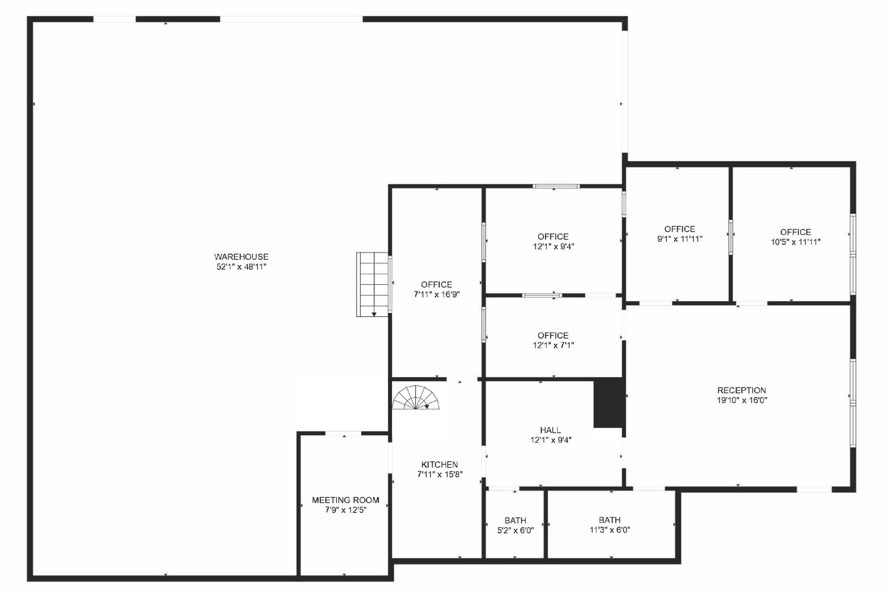 1590 Rollins Rd, Burlingame, CA à louer Plan d’étage– Image 1 sur 7