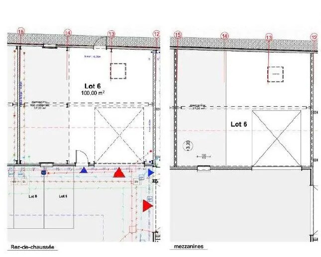 Local d'activités dans Saint-Étienne-la-Varenne à vendre - Plan d’étage – Image 3 sur 5