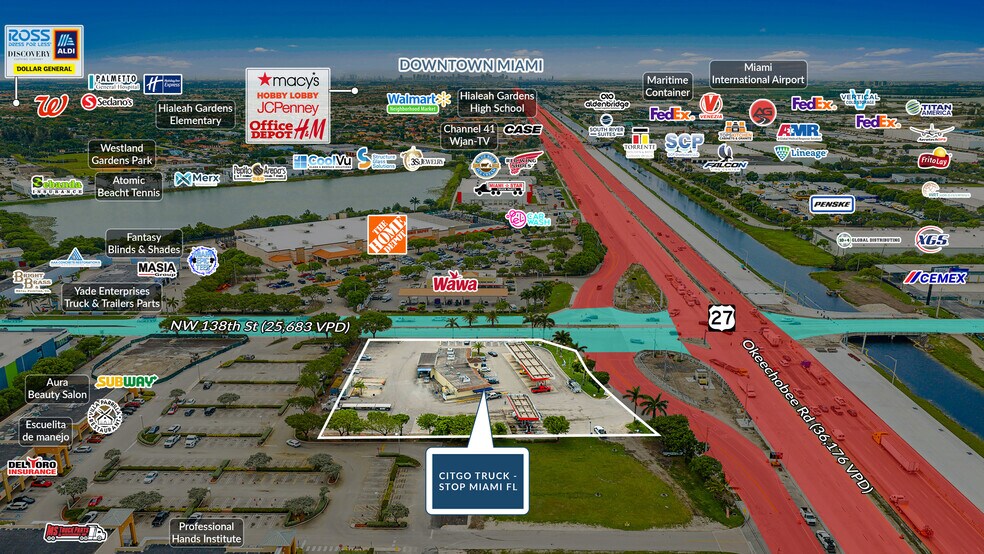 13899 W Okeechobee Rd, Hialeah, FL à vendre - Photo de l’immeuble – Image 2 sur 5