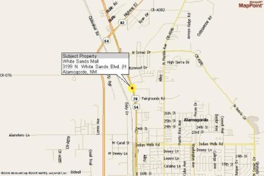 3199 N White Sands Blvd, Alamogordo, NM à louer - Autre – Image 1 sur 12