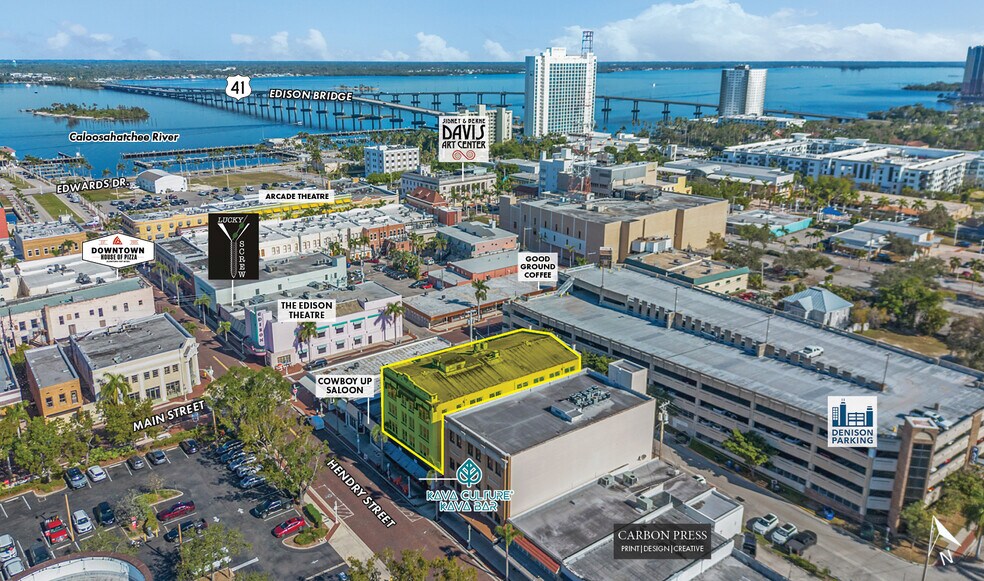 1615-1617 Hendry St, Fort Myers, FL à louer - Aérien – Image 2 sur 10