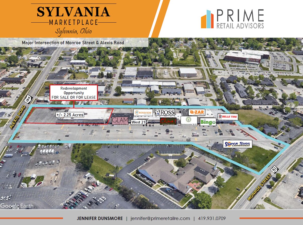 5834 Monroe St, Sylvania, OH à louer Photo de l’immeuble– Image 1 sur 10