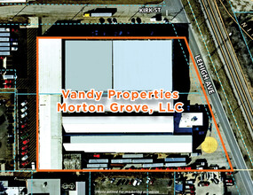 7840-7860 Lehigh Ave, Morton Grove, IL - VUE AÉRIENNE  vue de carte - Image1