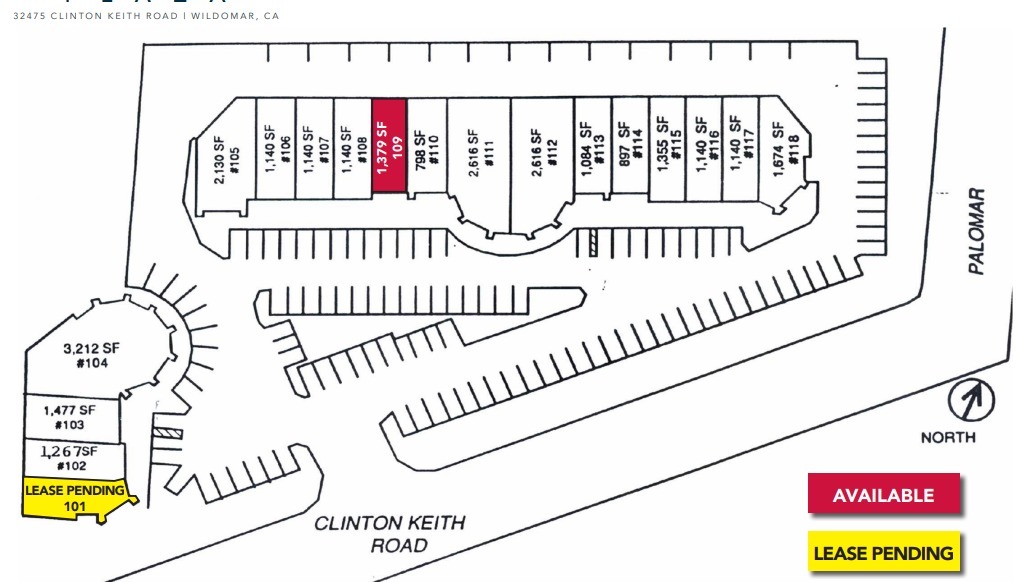 Clinton Keith Rd, Wildomar, CA à louer Plan d’étage– Image 1 sur 1