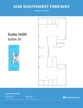 4126 Southwest Fwy, Houston, TX à louer Plan d’étage– Image 1 sur 1