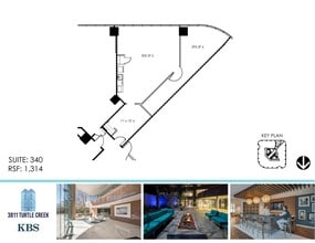 3811 Turtle Creek Blvd, Dallas, TX à louer Plan d’étage– Image 1 sur 1