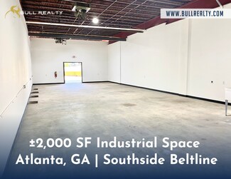 Plus de détails pour 1316 Lakewood Ave, Atlanta, GA - Industriel/Logistique à louer