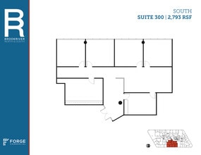 8200 Brookriver Dr, Dallas, TX à louer Plan d’étage– Image 2 sur 4
