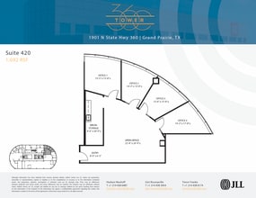 1901 N State Highway 360, Grand Prairie, TX à louer Plan d’étage– Image 1 sur 1