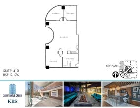 3811 Turtle Creek Blvd, Dallas, TX à louer Plan d’étage– Image 1 sur 2