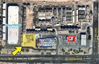 Plus de détails pour W/NWC 16th St & Baseline Rd, Phoenix, AZ - Local commercial à louer