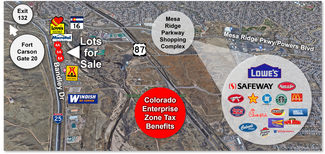 Plus de détails pour I-25 Retail Gateway – Terrain à vendre, Fountain, CO