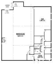 7540-7560 Mcewen Rd, Centerville, OH à louer Plan d’étage– Image 1 sur 2