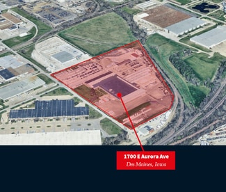 Plus de détails pour 1700 E Aurora Ave, Des Moines, IA - Industriel/Logistique à louer