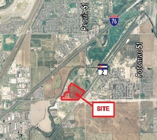 E 104th Ave & Peoria @ Peoria St, Commerce City, CO à vendre - Aérien – Image 2 sur 2