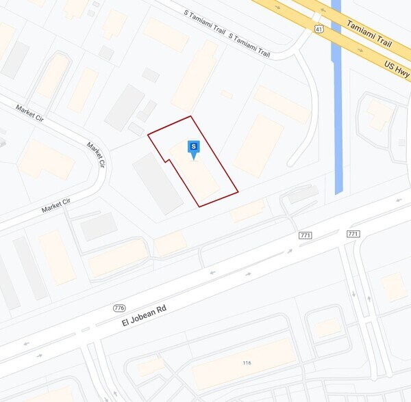 1242 Market Cir, Port Charlotte, FL à louer - Plan cadastral – Image 3 sur 3