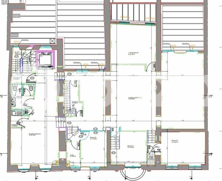 Bureau dans La Rochelle à louer - Plan d’étage – Image 1 sur 2