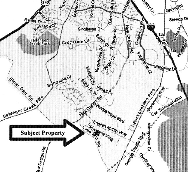 6809 Bowmans Xing, Frederick, MD à louer - Plan de site – Image 2 sur 4