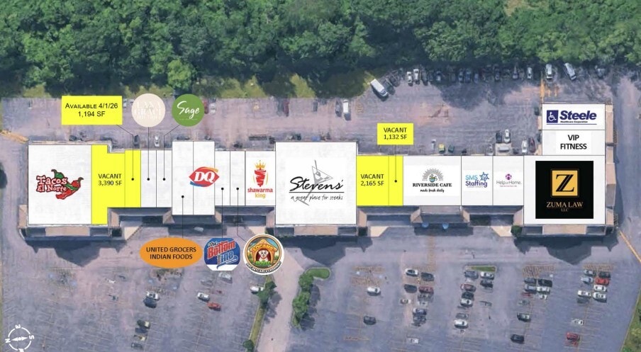 401 N Riverside Dr, Gurnee, IL à louer Plan de site– Image 1 sur 1